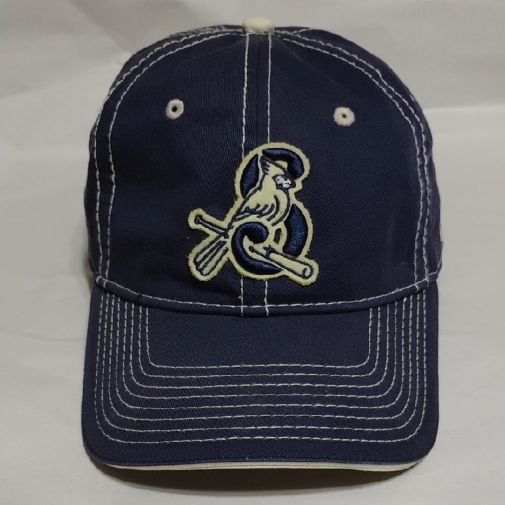(#01) Springfield Cardinals New Era Unisex Navy Blue Baseball Cap